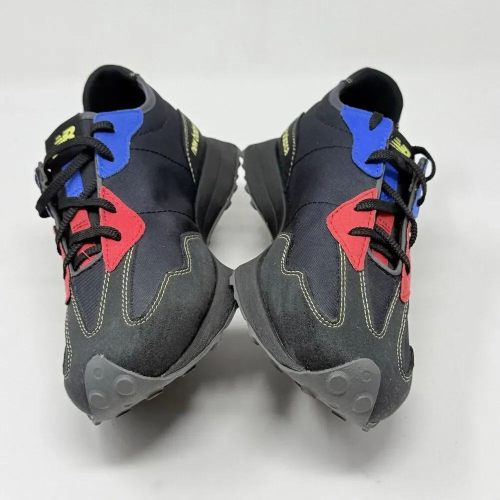 New Balance 327 Sneakers Shoes Big Kids Girls Boys Size 7 Black Red Blue School